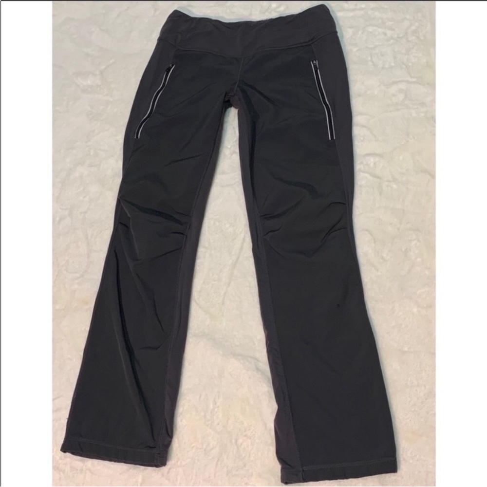 lululemon athletica Black Boot-Cut Flare Pants